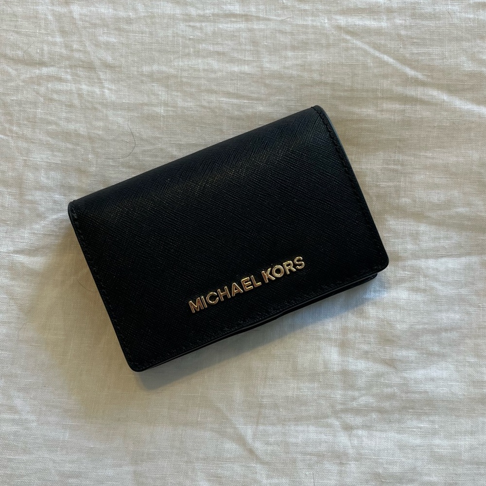 Michael kors black wallet